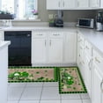 thumbnail image 4 of Dsscvnef Saint Patricks Day Kitchen Rugs and Mats Set of 2 Cushioned Fatigue Kitchen Floor Mat Non Kitchen Rug Set Comfort Standing Mats Textu Soft Throw Blanket Soft Fall Blanket, 4 of 6