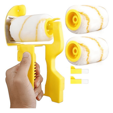 Painting Trimmer Edger Tools for High Ceilings with Edger Paint Brush Kit, for Trim Corner Painting Cut in Tool Style 2