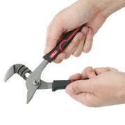 Hyper Tough 8 in Groove Joint Pliers with Comfort Grips, Black, 5368V