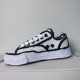 thumbnail image 2 of Maison Mihara Yasuhiro Peterson Overhanging Canvas Low Top in White, 2 of 5