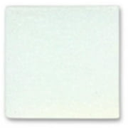 Mosaic Mercantile Glass Authentic Square Mosaic Tile - 0.38 x 0.38 in. - White, 1 Lbs.