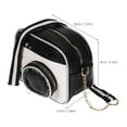 thumbnail image 2 of Worgeous Cute Camera Handbag Purse Shoulder Retro Shape 's Black, 2 of 8