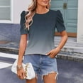 thumbnail image 6 of Trendy Shirts for Women 2025 Shirts for Women Dressy Casual Plus Size Crewneck Blouses for Women Plus Size Summer Tops for Women Shirts for Women Plus Size, 6 of 7