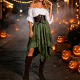 thumbnail image 2 of Likimi Halloween Womens Outfit Set For Stage Show Dress Up Costume Tops With Skirts For Performance Elegant Cosplay Set Size 2Xl, 2 of 4