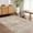 Dark Brown, Sage Green / Yamir, variant on Hauteloom Uzuri Machine Washable Damask Area Rug for Living Room, Bedroom - Outdoor Safe Area Rug for Patio, Porch - Farmhouse - Beige, Sage Green - 7'10" x 10' (8x10)