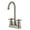 Brushed Nickel, variant on Kingston Brass FB8491DX Concord Double-Handle 4" Centerset High-Arc Bar Faucet, Polished Chrome