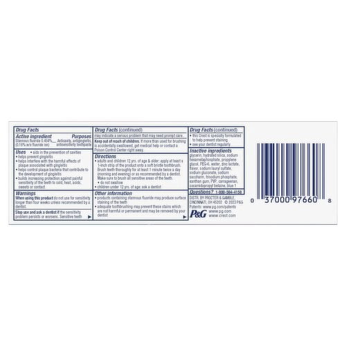 Crest Pro-Health Advanced Deep Clean Mint Toothpaste - 3.5oz/ 6 pack