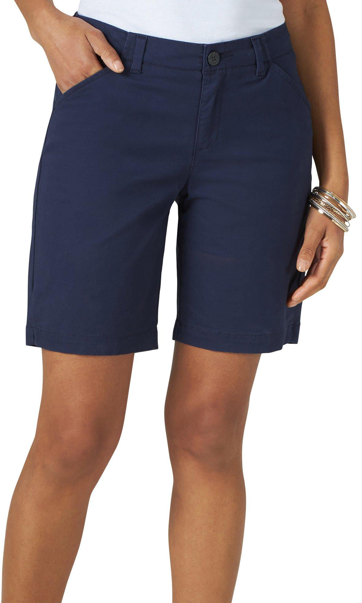 Lee Womens Twill Bermuda Shorts - Walmart.com