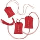 thumbnail image 5 of WORGEOUS Bolsa de dijes vacía de tela de 3 piezas, bolsita de fragancia portátil con borla, bolsa perfumada colgante de estilo chino para viajes, bolsa vacía de prosperidad, 5 of 7