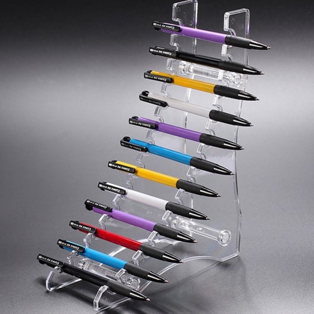 Caja de sobremesa de acrílico • Organizador cosmético con tapa • 18,7x24cm • Bandeja de maquillaje transparente para tocador • Pack de 1