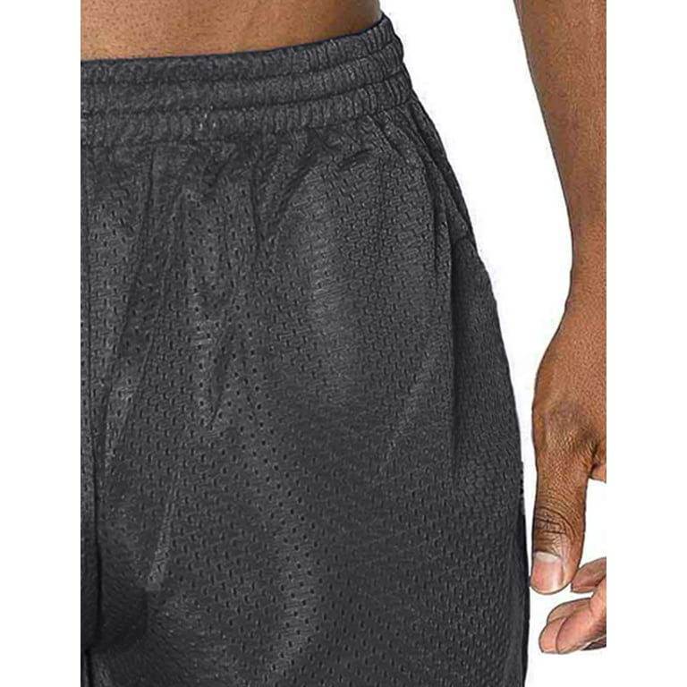sammensatte at opfinde Ballade J. METHOD Men's Basketball Shorts Solid Plain Mesh Regular Fit Comfy Gym  Workout Active Pants NEMP26 Dark Grey S - Walmart.com