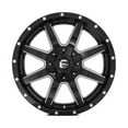 thumbnail image 3 of Fuel 1PC Cast Aluminum Rim D610 18X9 8X170 GL-BLK-MIL 20MM, D61018901757, 3 of 3