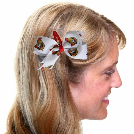 Ottawa Senators Women's Team Logo Hair Bow - No Size