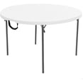 thumbnail image 1 of Mesa Redonda Plegable 1.22 M Blanca 280064 Lifetime Lifetime 280064, 1 of 3