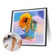 thumbnail image 3 of Dibujo acrílico 1 flor pintura al óleo por números Kit pintura DIY arte sin marco FLhrweasw Nuevo, 3 of 9