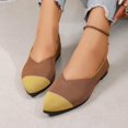 thumbnail image 5 of Versatile Womens Casual Sneakers Sleek Pointed Toe Everyday Comfort All Day Wear Lightweight On Flat Shoes, 5 of 7