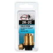DANCO 2K-2C Cold Stem for American Standard Sink and Tub/Shower Faucets without Locknut (15730E)