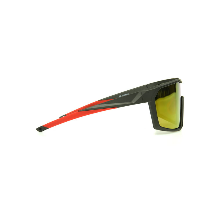 Ironman Men's Shield Gunmetal Sunglasses - Each