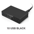 thumbnail image 1 of 50W Multi USB Charger 10 Ports Charger Station Multile Port Device Fast Charge 5V 10A Compatible With Phone, Tablet And Cell Phone ,Easy to Use, 1 of 7
