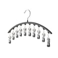 thumbnail image 1 of Estante multifuncional del almacenamiento de ropa del acero inoxidable de los 37cm con los clips múltiples, 1 of 8