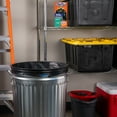 thumbnail image 2 of Hefty Ultra Strong 30 gallon Trash Bags, Black Large Trash Bags, White Pine Breeze Scent, 20 Bags, 2 of 10