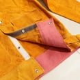 thumbnail image 4 of Heavy Duty Fire Retardant Full Cowhide Leather Welding Jacket 27''×22'', 4 of 8