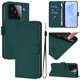 thumbnail image 2 of For Xiaomi 15 Case Solid Color Wallet Leather Phone Cover with Strap - Lemon, 2 of 5