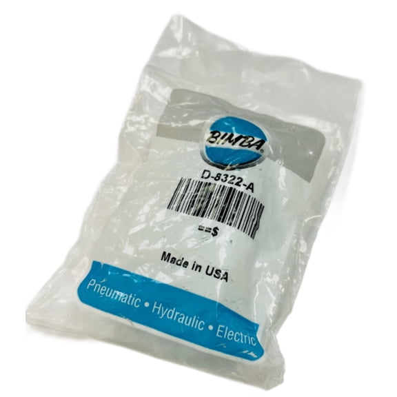 D-8322-A Round Line Pivot Bracket Assembly For Cylinder, Hole D 0.31, Zinc-Plated Carbon Steel, Cylinder S 1-1/4