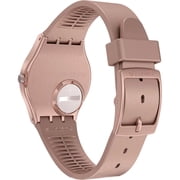 Swatch Womens Pink Baya Quartz Pink Plastic/Silicone Watch GP403