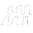 thumbnail image 1 of Clip De Resorte De Retención De Faro, Abrazadera Universal Antioxidante Resistente Para Faros Duraderos 5ZHSFULLKIT 6PCS Para H1/H3/H4/H7, 1 of 7