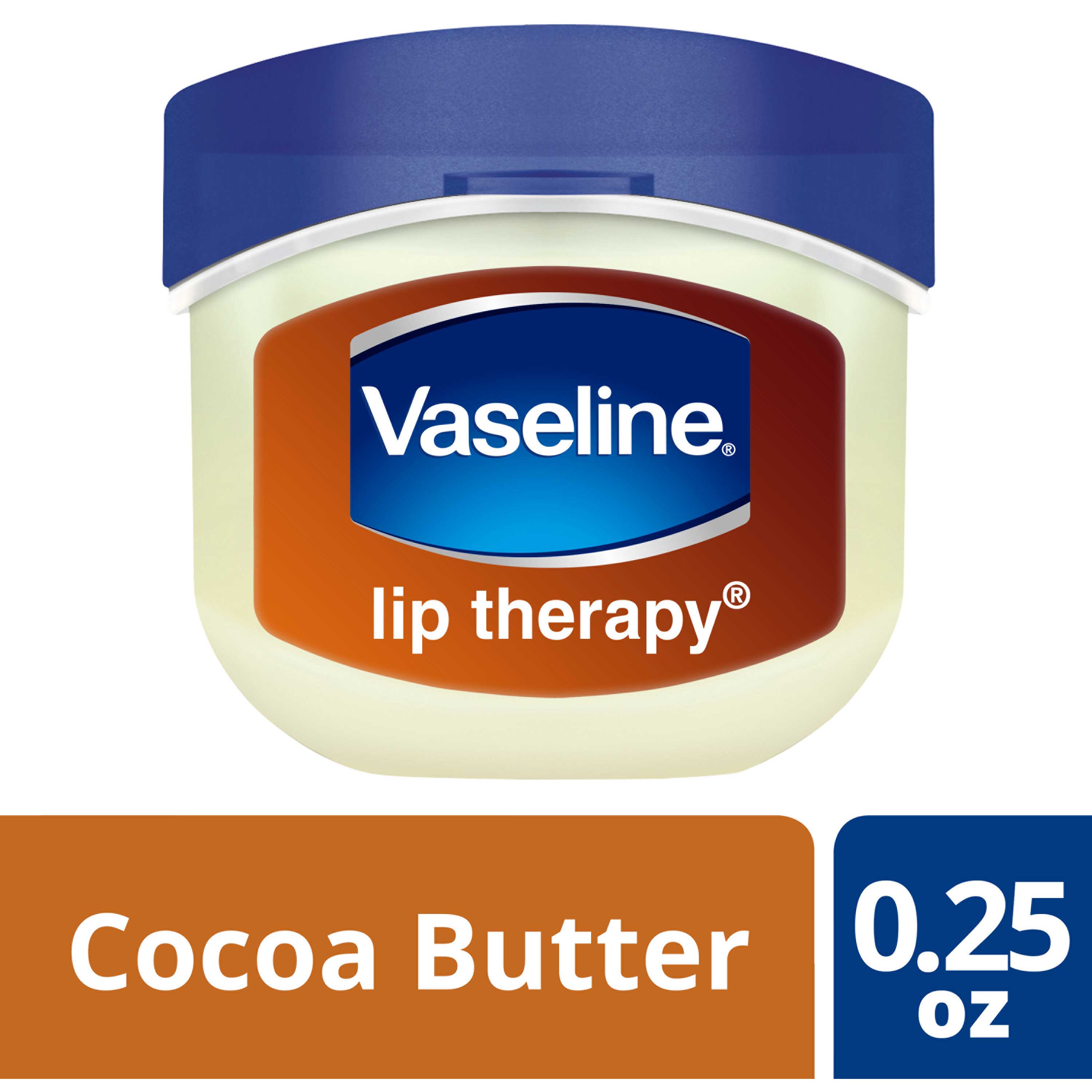 Vaseline Mini Cocoa Butter Lip Therapy, 0.25 Ounce 32 per case.