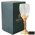 thumbnail image 1 of Long Stem Wine Glass with Hand Painted Stemware (7 Oz), 1 of 3