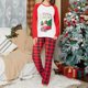 thumbnail image 4 of Disfraz Premium Conjunto de pijama de 2 piezas con estampado de árbol de Navidad para coche, traje diario informal (mujer roja-L) Kuymtek Rojo T L para Unisex, 4 of 7