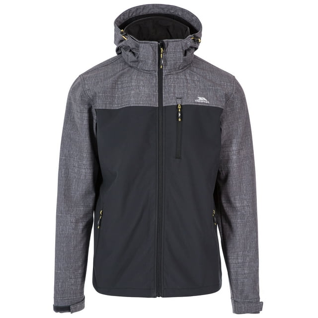 Trespass Mens Softshell Jacket Water Resistant Windproof Outdoor Coat Abbott