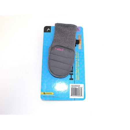 Head Junior Warm Hybrid Gloves & Mittens Grey Heather XS 2-4 (Best Thin Warm Gloves)