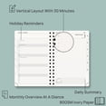 thumbnail image 5 of POPRUN 2026-2027 Daily Planner, 5.75" x 8.5", (Jul.26-Jun.27) Academic Calendar Book with One Page Per Day Planner, Spiral Hard Cover，Light Pink, 5 of 9