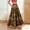 I Black, variant on Ygbgbb Women's Flowy Elastic High Waist Skirts Trendy Tropical Floral Print Maxi Skirt Flowy A-Line Long Skirt Trendy Summer 2026 Boho Casual Beach Holiday Skirt Multicolor XXL
