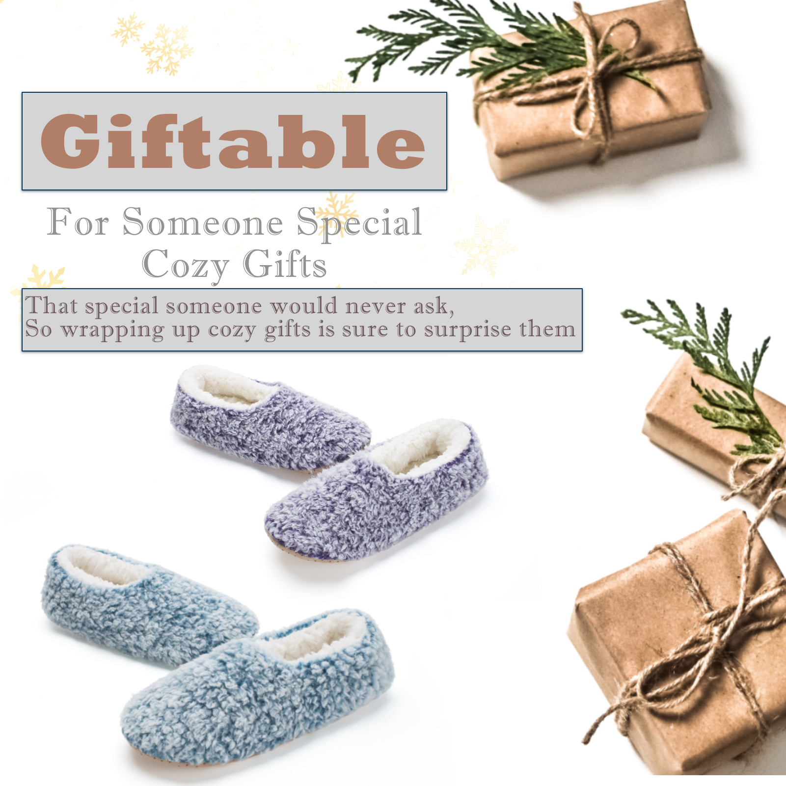 Cozylook Women's Low-Cut Slipper Socks 2-Pack photo 5