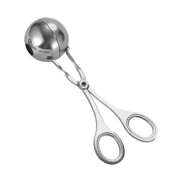 Advancent Máquina para hacer albóndigas de acero inoxidable, utensilio de cocina profesional, Manual, herramientas para hacer bolas, accesorio para Cocina y Comedor L Advancent HA064141-02