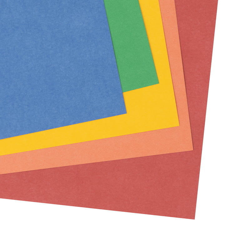 Colorbok Smooth Cardstock Paper Pad, Primary, 12 x 12