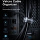thumbnail image 3 of Cinta De Gancho Y Bucle Cinturón De Gestión De Cables De Corte Libre Organizador De Cables Reutilizable Methold HA036638-00, 3 of 6