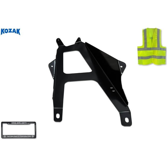 Kozak Compatible with Freightliner Columbia 2002-2012 Mounting Bracket Right Passenger Side Fits Bumper