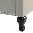 thumbnail image 5 of Safavieh Hathaway Modern Tufted Bed Frame with Nail Heads, 5 of 7