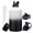 Obsidian White, variant on Insulated Water Bottle 40 oz, Triple Wall Vacuum Stainless Steel (Cold for 48 Hrs), Leak Proof & BPA-Free, 40oz Water Flask with Straw Spout Lids, Protective Boot
