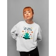 thumbnail image 2 of Be A Voice Not An Echo Sweatshirt Women -Image by Shutterstock, Female 3X-Large, 2 of 4