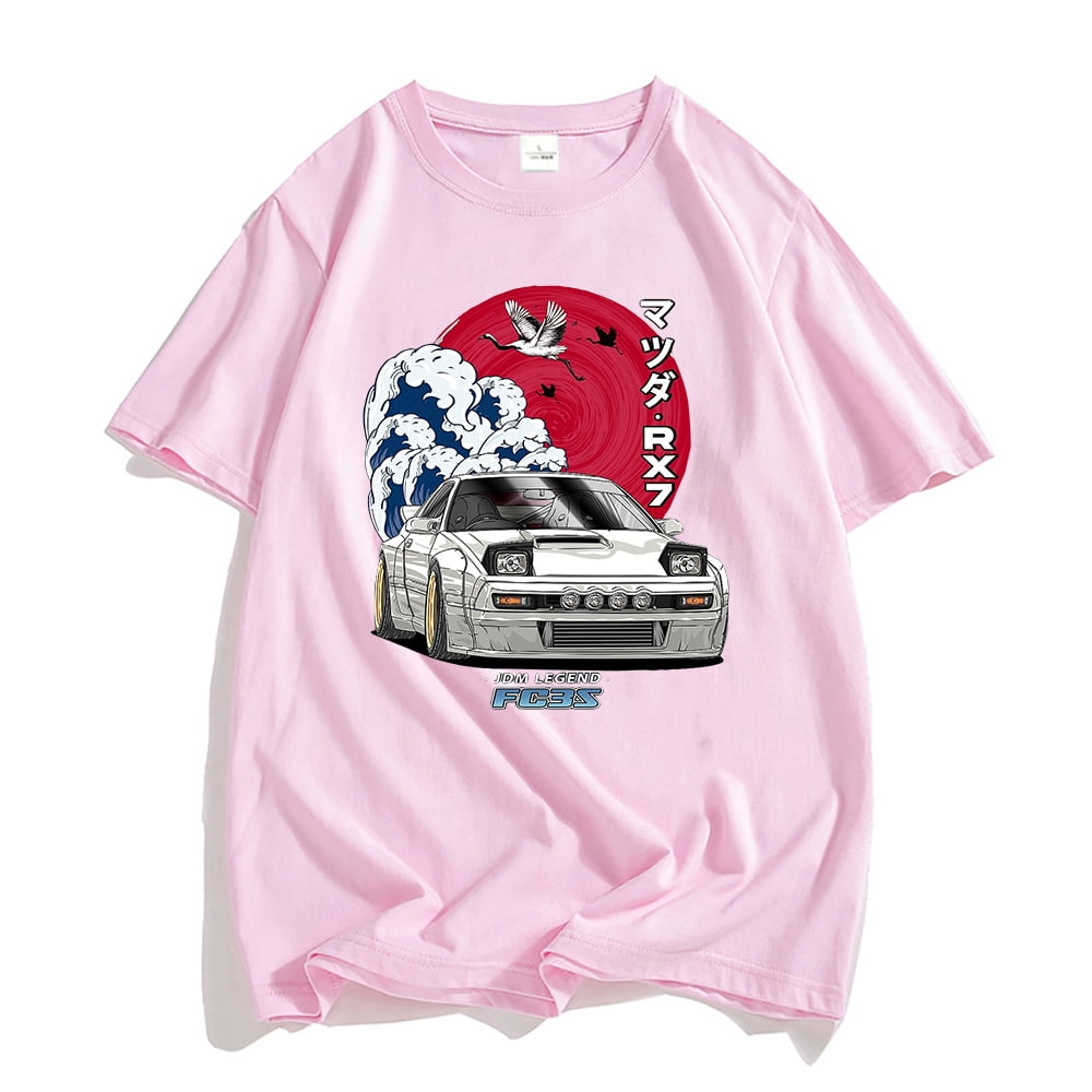 Initial D Anime Graphic T-shirt Women/Men Streetwear For Nippon JDM