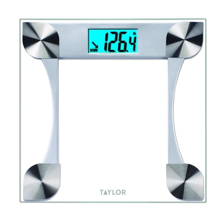 Taylor 7595 Digital Glass Bathroom Scale, 2 User (Best Bathroom Scales Tested)