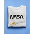 thumbnail image 3 of NASA Nasa Rocket Traveling Sweatshirt Men -NASA Designs, Male XX-Large, 3 of 4