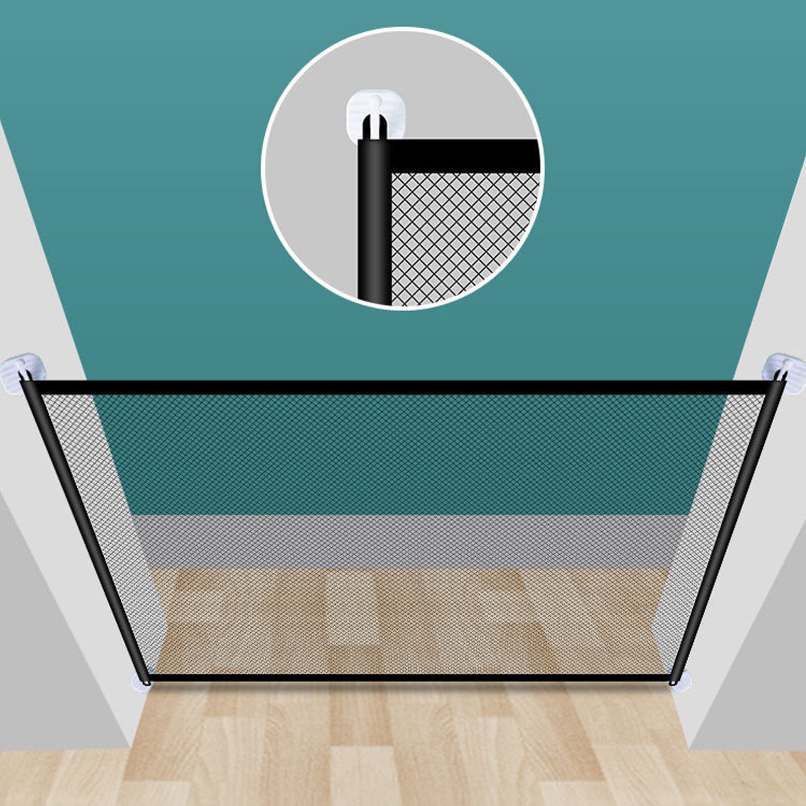 Dog gate mesh online