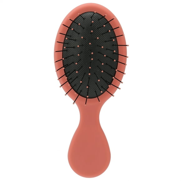 Cepillo de pelo con cojín de aire, cepillo alisador de pelo portátil, peine, herramienta de peinado, color marrón cameo
